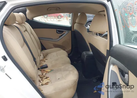 2012 Hyundai Elantra Gls из США, поврежденный, VIN 5NPDH4AE0CH105074